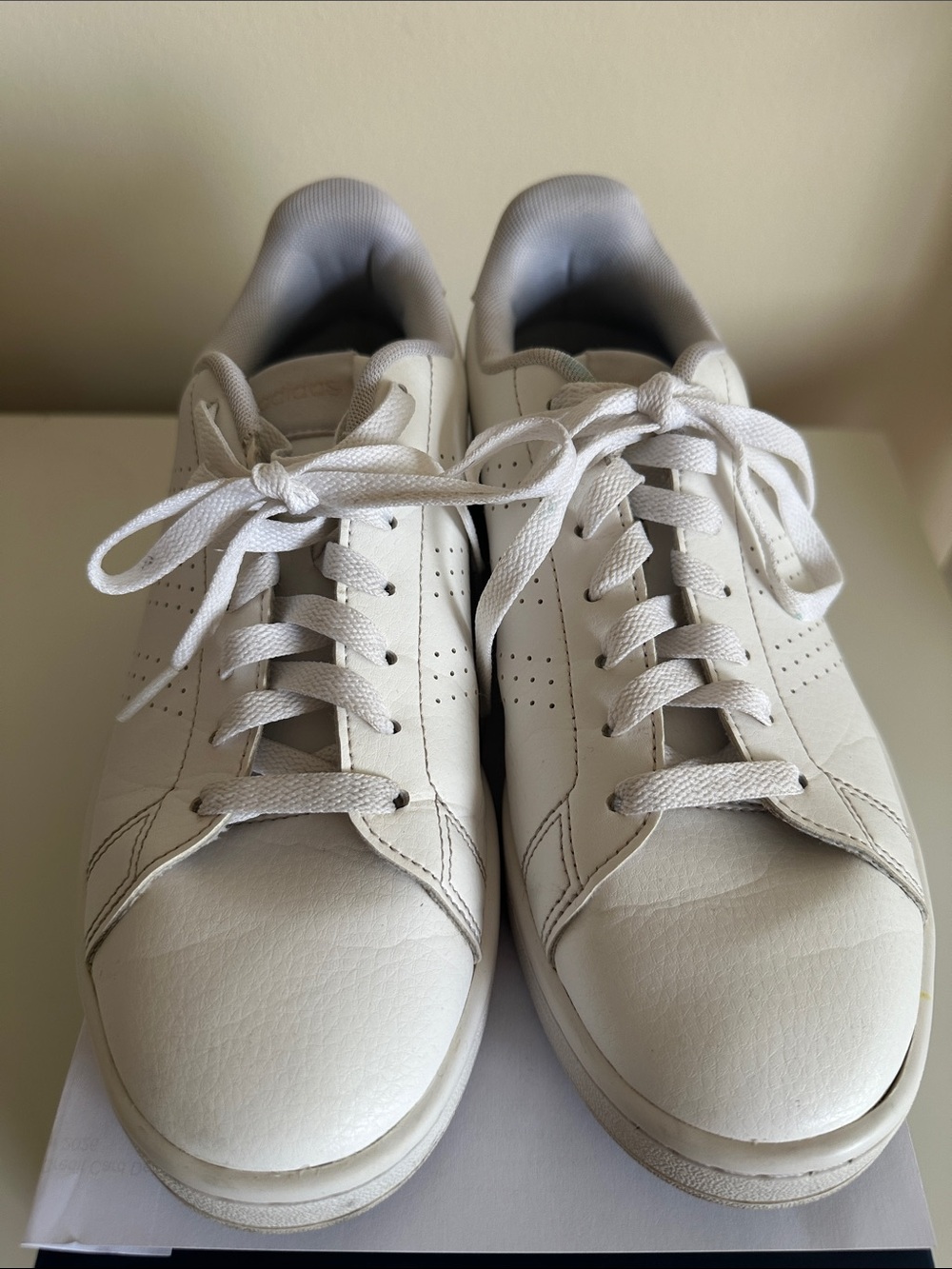 adidas Advantage Trainer White Sneakers
